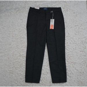 NEW! Old Navy Harper Mid-Rise Black and White Polkadot Women Size 4 Regular